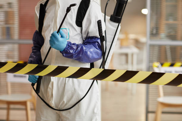 Professional Biohazard Cleanup technician working in Green, OH